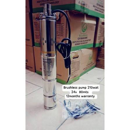 SOLAR-MAX BRASHLESS PUMP 80M (DC 24-210)