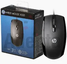 HP WIRED-MOUSE X500
