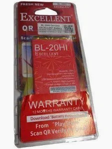 EXCELLENT BATTERY BL-20HI